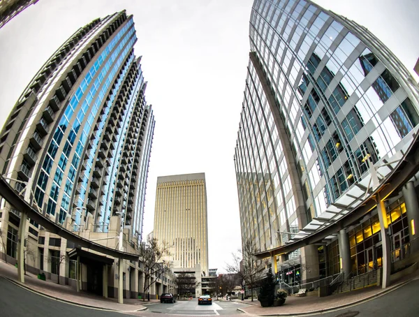 Straat Scènes Rond Charlotte North Carolina — Stockfoto