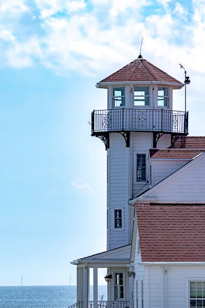 ビーバーテール灯台 Conacicut島Jamestown ロードアイランド — ストック写真
