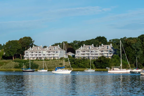 East Greenwich Rhode Island Waterfront Sceny — Zdjęcie stockowe