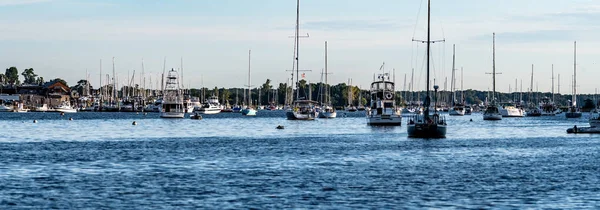 East Greenwich Rhode Island Waterfront Sceny — Zdjęcie stockowe