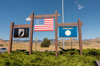Wyoming 'deki Yellowstone Ulusal Parkı' ndaki görüntüler