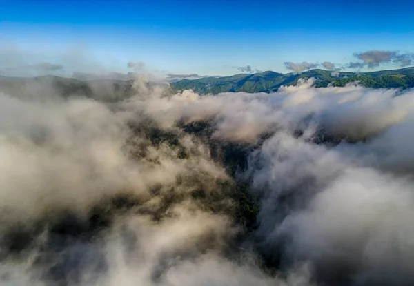 Lucht Natuur Landschap Maggie Vallei Noord Carolina — Stockfoto
