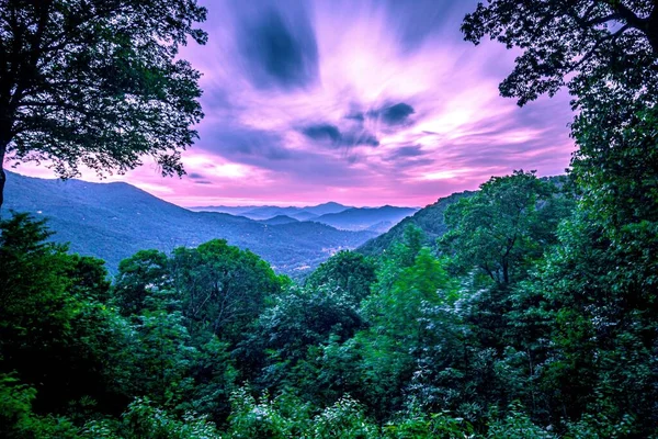 Maggie Valley Kuzey Carolina Daki Güzel Doğa Manzarası — Stok fotoğraf