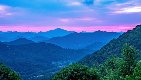 マギー渓谷の美しい自然景観 North Carolina — ストック写真