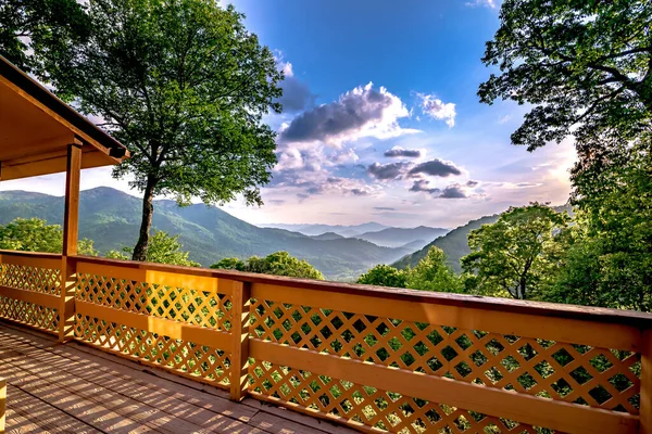 Prachtige Natuur Landschap Maggie Vallei Noord Carolina — Stockfoto