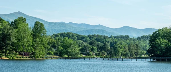 Senos Naturaleza Lago Junaluska Carolina Norte —  Fotos de Stock