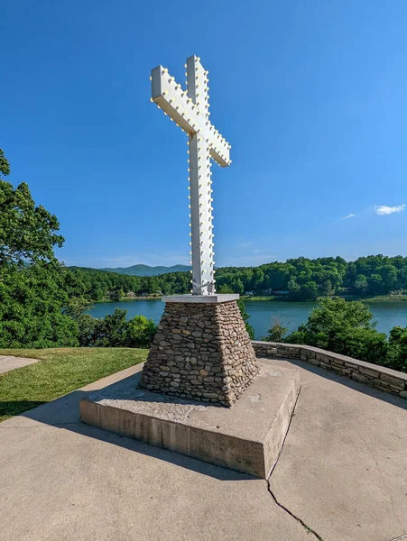 Cruce Del Lago Junaluska Carolina Del Norte Occidental — Foto de Stock