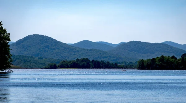 Natur Scener Vid Sjön Julian Nära Asheville Norra Carolina — Stockfoto