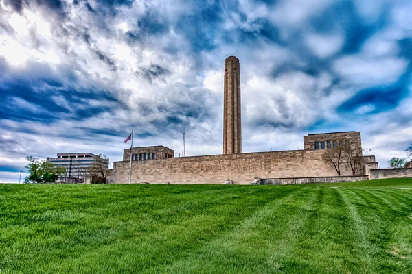 Città Del Kansas Wwi Memoriale Durante Giorno — Foto Stock