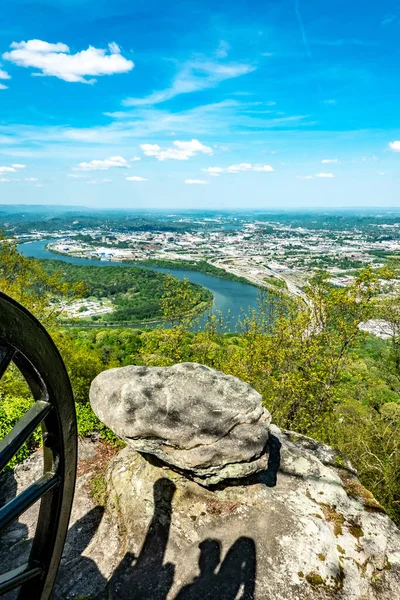 Chattanooga Tennessee Abd Manzaralı Gözcü Dağı — Stok fotoğraf
