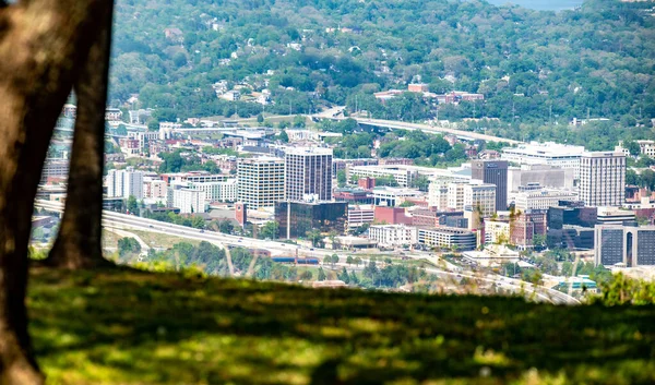 Chattanooga Tennessee Eua Vistas Montanha Lookout — Fotografia de Stock