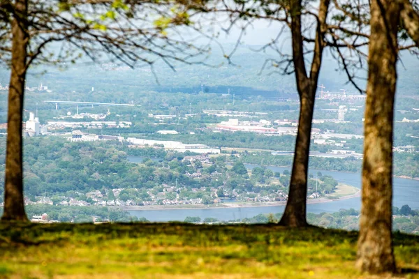 Chattanooga Tennessee Verenigde Staten Uitzicht Vanaf Lookout Berg — Stockfoto