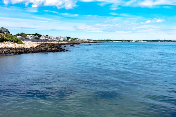 Kustzicht Van Narragansett Rhode Island — Stockfoto