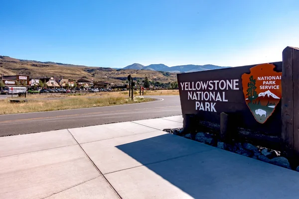 Cenas Torno Parque Nacional Yellowstone Wyoming — Fotografia de Stock