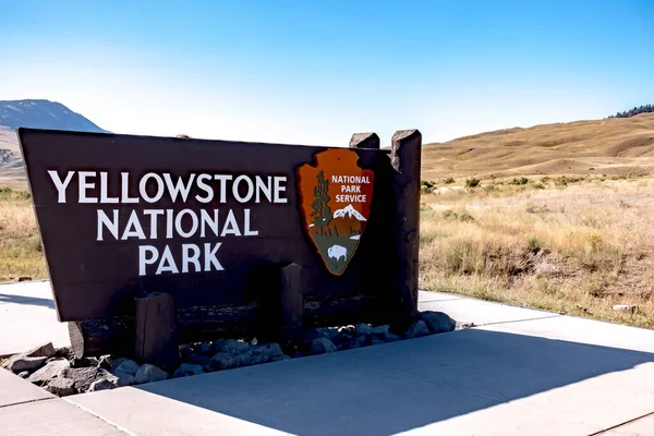 Scènes Autour Parc National Yellowstone Dans Wyoming — Photo