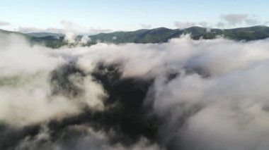 Maggie Valley Kuzey Carolina 'daki güzel doğa manzarası.