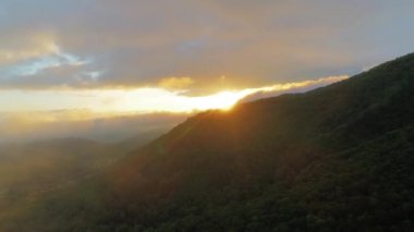 Maggie Valley Kuzey Carolina 'daki güzel doğa manzarası.