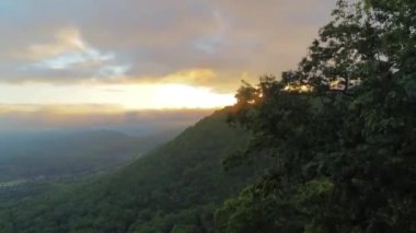 Maggie Valley Kuzey Carolina 'daki güzel doğa manzarası.