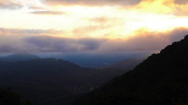 Maggie Valley Kuzey Carolina 'daki güzel doğa manzarası.