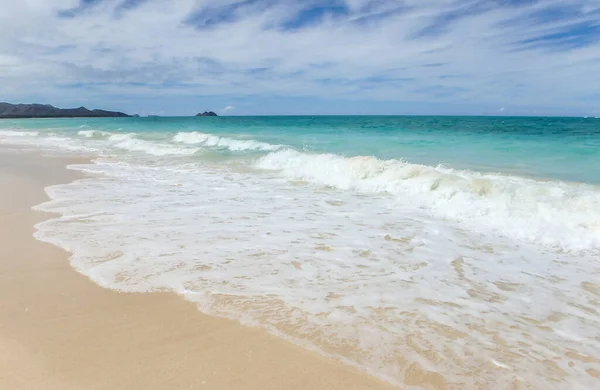 Waimanalo Bay Beach Scenes Oahau Hawaii — Stock Photo, Image