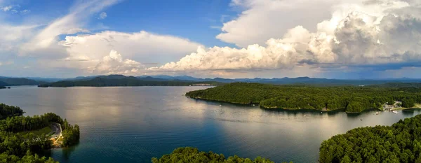 Belas Vistas Panorâmicas Lago Jocassee Carolina Sul — Fotografia de Stock