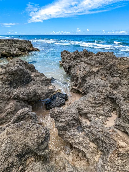 Καέν Πολιτειακό Πάρκο Πόιντ Στο Oahu Χαβάη — Φωτογραφία Αρχείου