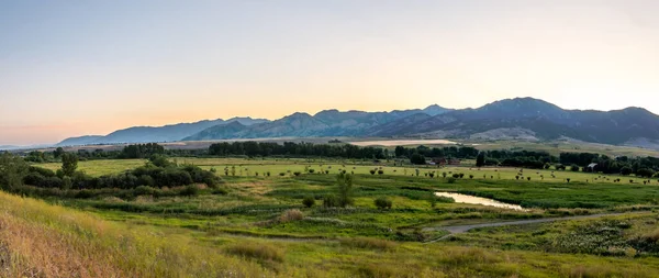 Parque Nacional Yellowstone Paisajes Ondulantes — Foto de Stock