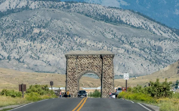 Vistas Panorâmicas Redor Yeallowstone Parque Nacional Wyoming Montana — Fotografia de Stock