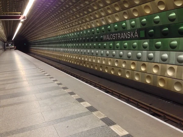 Praga metro — Fotografia de Stock