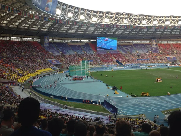 IAAF 2013 Moscow athletics championship - August 13 — стокове фото