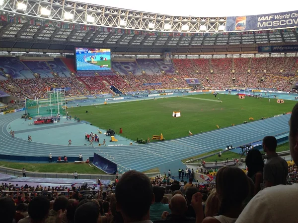 IAAF 2013 Moscow athletics championship - August 13 — стокове фото