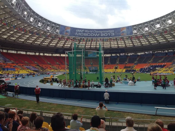 IAAF championship in Moscow, 2013. August 14 — Stock Photo, Image