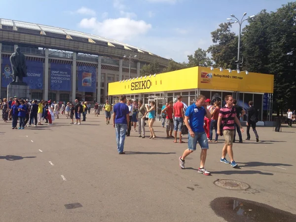 Campeonato de la IAAF en Moscú, 2013. 14 de agosto — Foto de Stock