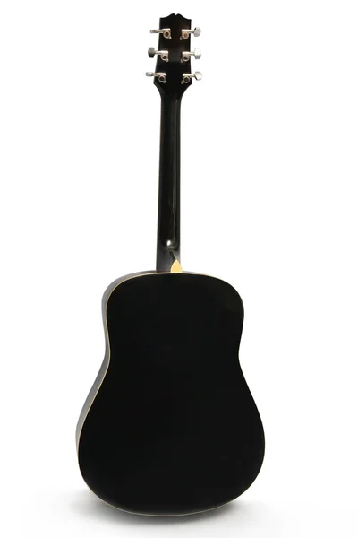 白を基調としたアコースティックギター — ストック写真
