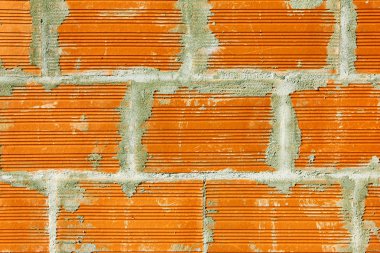 bir tuğla duvar detay