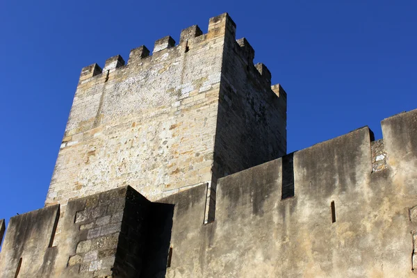 Замок, Лісабон, Португалія — стокове фото