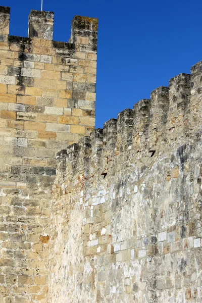 Slottet, Lissabon, portugal — Stockfoto