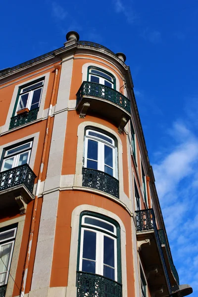 Typowy budynek Lizbona — Zdjęcie stockowe