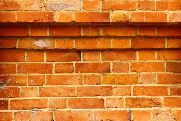 Détail d'un vieux mur de briques — Photo