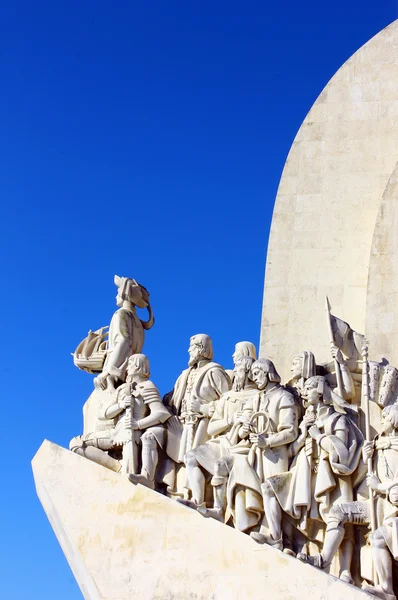 Monument voor de ontdekkingen van de Portugese zee. Lissabon, portugal — Stockfoto