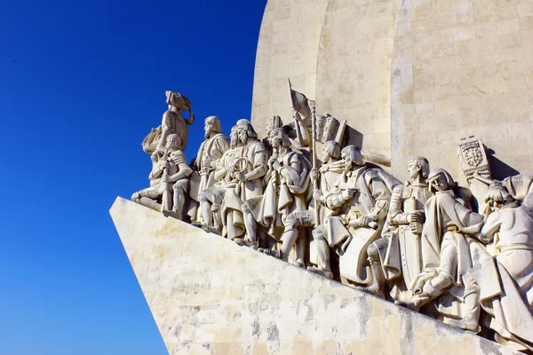 Monument voor de ontdekkingen van de Portugese zee. Lissabon, portugal — Stockfoto