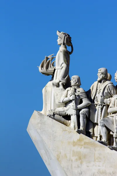 Památník objevy portugalského moře. Lisabon, Portugalsko — Stock fotografie