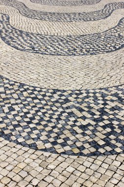 ayrıntılı bir tipik Portekizce kaplama, lisbon, Portekiz