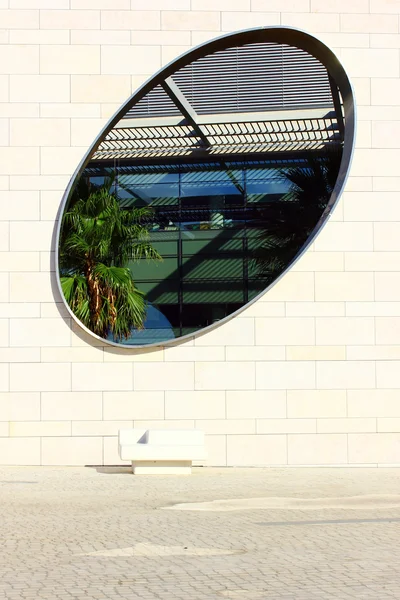 Detail of a modern building at Lisbon, Portugal — Stock Photo, Image