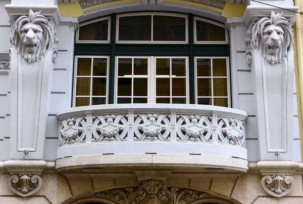 Détail d'un bâtiment situé à Lisbonne — Photo