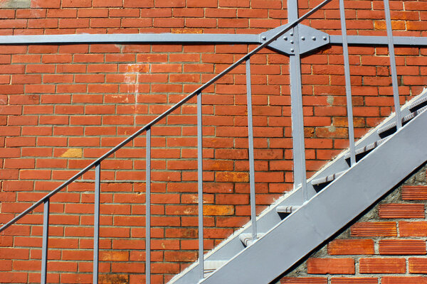 Iron Stairs Background
