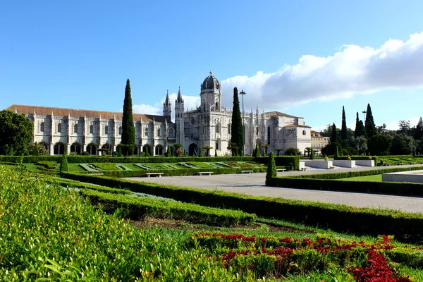 Jeronimos klášter, Lisabon, Portugalsko — Stock fotografie