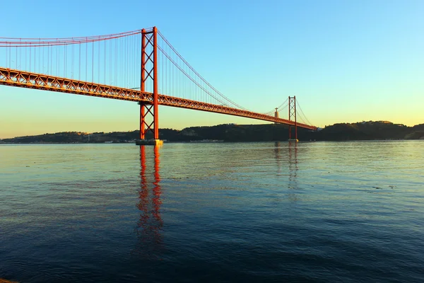 Brug van 25 april, Lissabon, Portugal — Stockfoto