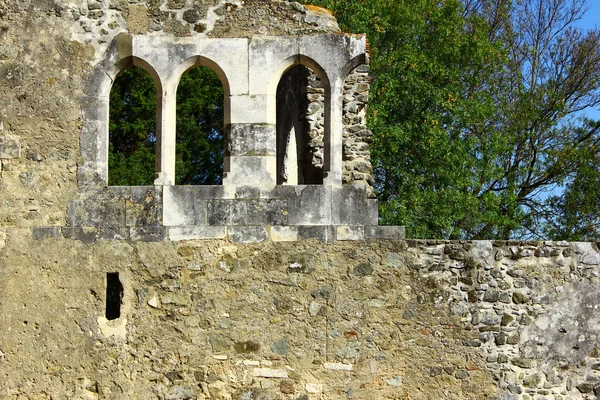 Detail einiger alter Fenster — Stockfoto