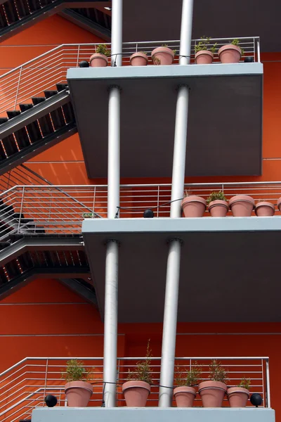 Detail of a modern building at Lisbon, Portugal — Stock Photo, Image